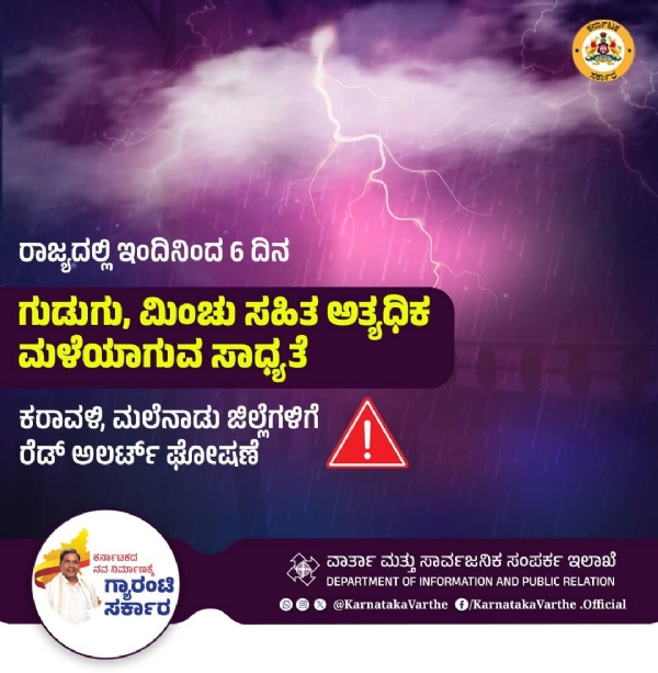 Rain alert
