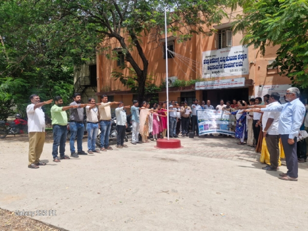 ಟ್ರಾಮಾ ಕೇರ್ ಆಸ್ಪತ್ರೆಯಲ್ಲಿ ‘ವಿಶ್ವ ತಂಬಾಕು ರಹಿತ ದಿನ’ ನಿಮಿತ್ತ ಜಾಗೃತಿ