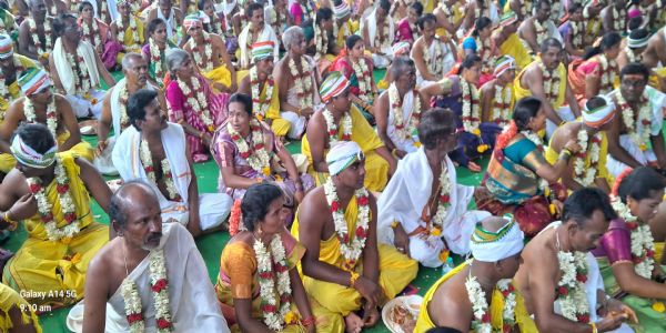 ಮಾಲೂರಿನಲ್ಲಿ ವಿಶ್ವಕರ್ಮ ಸಮುದಾಯದ ಸಾಮೂಹಿಕ ಉಪನಯನ