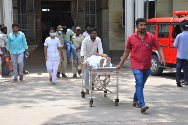 ಬಿಎಂಸಿಆರ್‍ಸಿಯಲ್ಲಿ ಅಗ್ನಿ ಅವಘಡ  ಅಣಕು ಪ್ರದರ್ಶನ