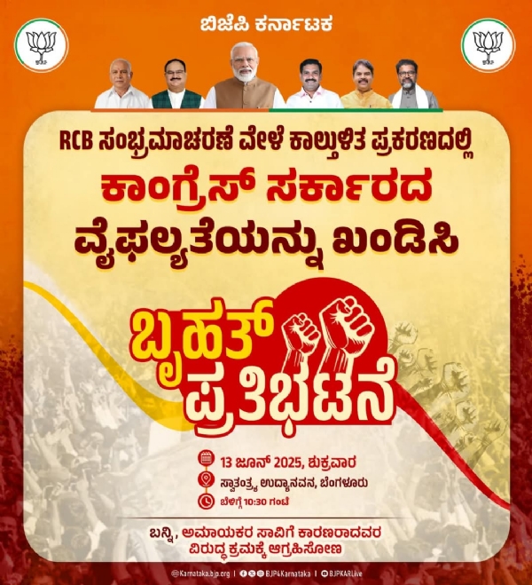 Bjp protest