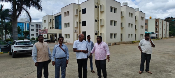 ಮಲೆಮಹದೇಶ್ವರ ಬೆಟ್ಟದಲ್ಲಿ 21ಕ್ಕೆ ಪ್ರತಿಭಾ ಪುರಸ್ಕಾರ ಕಾರ್ಯಕ್ರಮ:  ಸಿದ್ಧತೆ ಪರಿಶೀಲಿಸಿದ ತಗಡೂರು