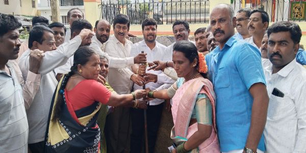ಸೂಲೂರು ಗ್ರಾಮ ಪಂಚಾಯಿತಿ ನೂತನ ಗ್ರಾಮಸೌಧ ನಿರ್ಮಾಣಕ್ಕೆ ಶಿಲಾನ್ಯಾಸ