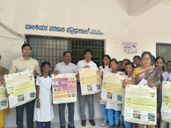 ಮನೆಯಲ್ಲಿ ಶುಚಿತ್ವ ಕಾಪಾಡಲು ವಿದ್ಯಾರ್ಥಿಗಳಿಗೆ ಡಿಎಚ್‍ಓ ಸಲಹೆ