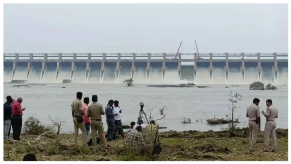 ತುಂಗಭದ್ರ : ಒಳಹರಿವು ಹೆಚ್ಚಳ: ಅಣೆಕಟ್ಟೆಯಿಂದ ಯಾವುದೇ ಕ್ಷಣದಲ್ಲಿ ನೀರು ಹೊರಕ್ಕೆ.