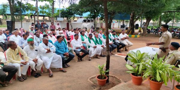ಮೊಹರಂ ಹಬ್ಬವನ್ನು ಶಾಂತಿ ಸೌಹಾರ್ದತೆಯಿಂದ ಆಚರಣೆ ಮಾಡುವಂತೆ ಪೊಲೀಸರ ಸೂಚನೆ