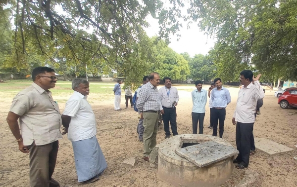 ಶಾಲಾ ಆವರಣದಲ್ಲಿ ನೀರು ನಿಲ್ಲಿಸುವುದನ್ನು ತಪ್ಪಿಸಿ : ಡಿಎಚ್‍ಓ