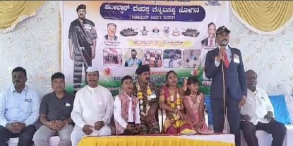 ನಿವೃತ್ತಿಯಾದ ಸೈನಿಕನಿಗೆ ಅದ್ದೂರಿ ಸ್ವಾಗತ