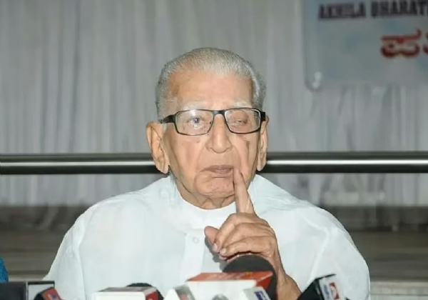 ಹಿರಿಯ ಮುತ್ಸದ್ದಿ ಎನ್. ತಿಪ್ಪಣ್ಣ ರವರ ನಿಧನಕ್ಕೆ ಸಂತಾಪ ಸೂಚಿಸಿದ ಮಾಜಿ ಸಚಿವ  ಬಿ. ನಾಗೇಂದ್ರ