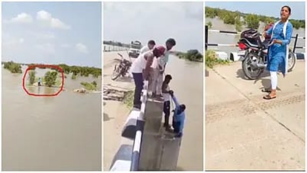 ನವ ವಿವಾಹಿತೆಯಿಂದ ಪತಿ ಕೊಲೆ ಯತ್ನ, ಸೆಲ್ಫಿ ಫೋಟೋ ನೆಪದಲ್ಲಿ ಸೇತುವೆಯಿಂದ ತಳ್ಳಿದ ಪತ್ನಿ
