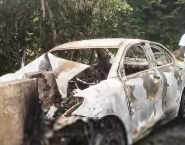 Car burn