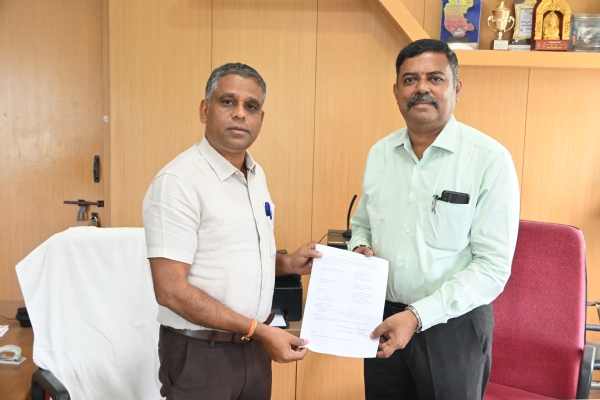 ವಿಎಸ್‍ಕೆಯು ಪ್ರಭಾರ ಕುಲಸಚಿವರಾಗಿ ಡಾ. ಜಿ.ಪಿ. ದಿನೇಶ್ ನೇಮಕ