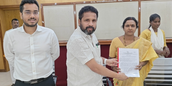 ಆಸ್ತಿ ತೆರಿಗೆ, ನೀರಿನ ಶುಲ್ಕ ವಸೂಲಾತಿಗೆ 25 ಸದಸ್ಯರಿಗೆ ಪ್ರಮಾಣ ಪತ್ರ ವಿತರಣೆ