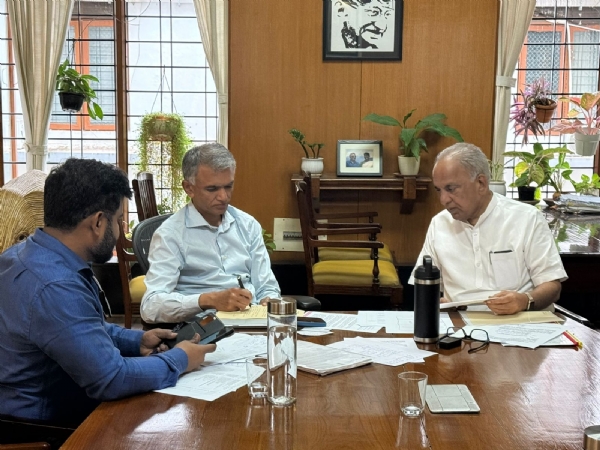 ರಾಯಚೂರು : ನಗರ ಇ-ಖಾತ ಸಮಸ್ಯೆ ಪರಿಹಾರಕ್ಕೆ ಕಂದಾಯ ಸಚಿವ ಕೃಷ್ಣ ಭೈರೇಗೌಡರೊಂದಿಗೆ ಸಭೆ