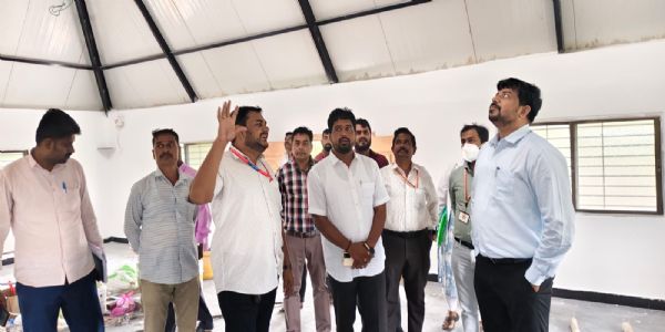 ಜಿ.ಪಂ.ಸಿಇಓ ರಿಷಿ ಆನಂದ ನಿಡೋಣಿ ಗ್ರಾ.ಪಂ. ಗೆ ಭೇಟಿ ನೀಡಿ ವಿವಿಧ ಕಾಮಗಾರಿಗಳ ಪರಿಶೀಲನೆ