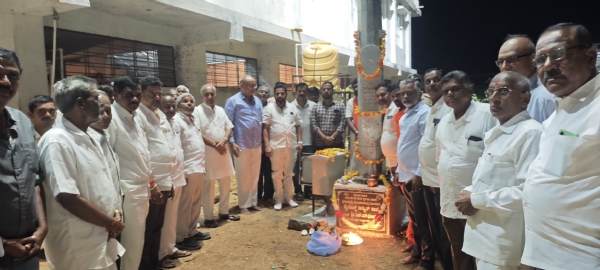 ಭಕ್ತಾಧಿಗಳಿಗೆ ಅನುಕೂಲವಾಗಲೆಂದು ಹೈ-ಮಾಸ್ ಲೈಟ್ ಅಳವಡಿಕೆ- ಸಚಿವ ಎನ್ಎಸ್ ಬೋಸರಾಜು