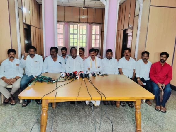 ಕೆ.ಎನ್. ರಾಜಣ್ಣ ಮತ್ತು ಬಿ. ನಾಗೇಂದ್ರ ಅವರನ್ನು ಪುನಃ ಸಚಿವರನ್ನಾಗಿಸಿ : ವಾಲ್ಮೀಕಿಗಳ ಆಗ್ರಹ