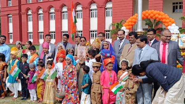 ಬಳ್ಳಾರಿ :ವಿಎಸ್‍ಕೆಯಲ್ಲಿ 79ನೇ ಸ್ವಾತಂತ್ರ್ಯ ದಿನಾಚರಣೆ