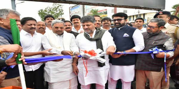 ಬೆಂಗಳೂರಿನ ನೂತನ ಮೇಲ್ಸೇತುವೆ ಲೋಕಾರ್ಪಣೆ
