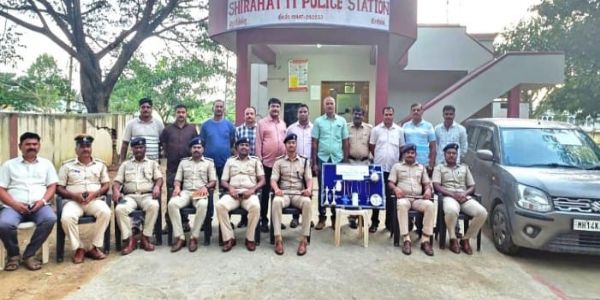 ಅಂತರರಾಜ್ಯ ಕಳ್ಳರನ್ನು ಬಂಧಿಸಿದ ಪೊಲೀಸರು