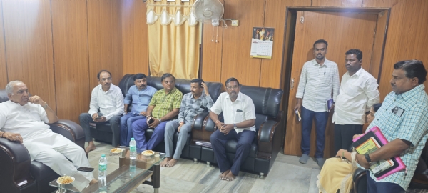 ಕಾಮಗಾರಿಯಲ್ಲಿ ಲೋಪ ಕಂಡರೆ ಅಗತ್ಯ ಕ್ರಮ- ಸಚಿವ ಎನ್ಎಸ್ ಬೋಸರಾಜು*