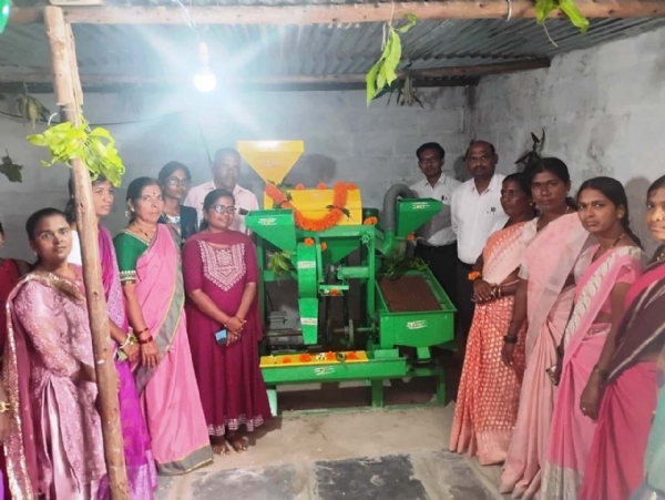 ಕೊಪ್ಪಳ : ಕವಲೂರು ಗ್ರಾಮದಲ್ಲಿ ದಾಲ್ ಮಿಲ್ ಘಟಕ ಉದ್ಘಾಟನೆ