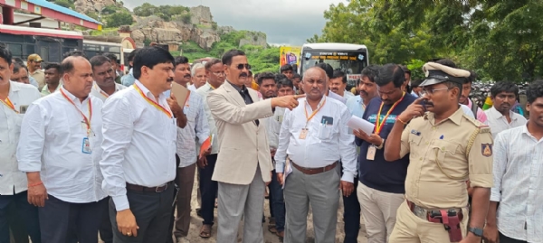 ಉಪ ಲೋಕಾಯುಕ್ತರಾದ ಬಿ.ವೀರಪ್ಪ ಅವರಿಂದ ವಿವಿಧೆಡೆ  ಅನಿರೀಕ್ಷಿತ ಭೇಟಿ;