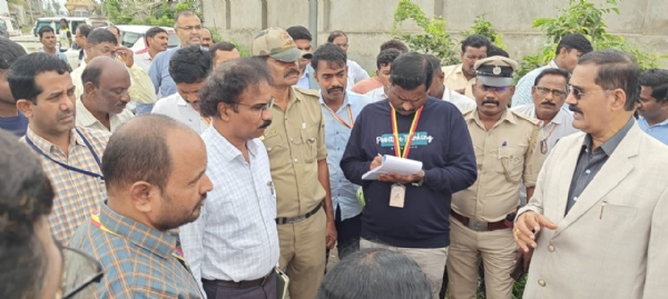 ಉಪ ಲೋಕಾಯುಕ್ತರಾದ ಬಿ.ವೀರಪ್ಪ ಅವರಿಂದ ವಿವಿಧೆಡೆ  ಅನಿರೀಕ್ಷಿತ ಭೇಟಿ;