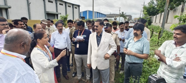 ಉಪ ಲೋಕಾಯುಕ್ತರಾದ ಬಿ.ವೀರಪ್ಪ ಅವರಿಂದ ವಿವಿಧೆಡೆ  ಅನಿರೀಕ್ಷಿತ ಭೇಟಿ;