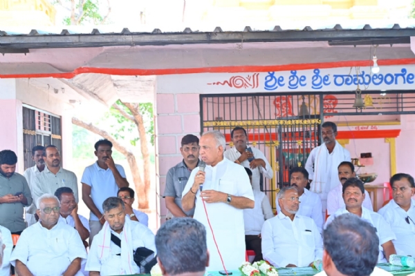 ಧಾರ್ಮಿಕ ಕ್ಷೇತ್ರಗಳ ಅಭಿವೃದ್ಧಿಗೆ ಪ್ರಮಾಣಿಕ ಪ್ರಯತ್ನ- ಎನ್ಎಸ್ ಬೋಸರಾಜು
