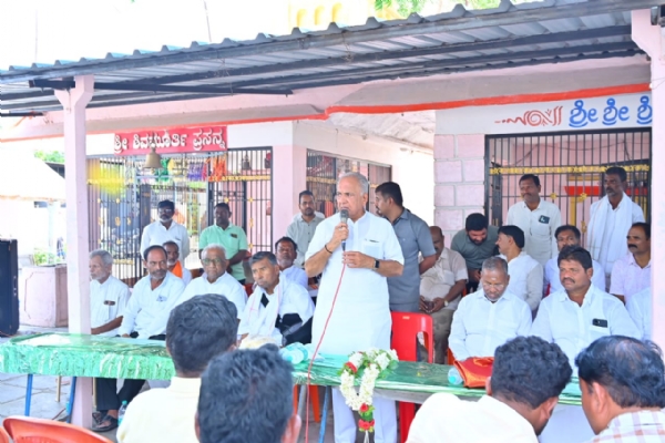 ಧಾರ್ಮಿಕ ಕ್ಷೇತ್ರಗಳ ಅಭಿವೃದ್ಧಿಗೆ ಪ್ರಮಾಣಿಕ ಪ್ರಯತ್ನ- ಎನ್ಎಸ್ ಬೋಸರಾಜು