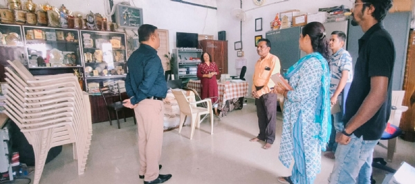 ಚಿತ್ರ : ಕೋಲಾರ ಅಂತರಗಂಗಾ ವಿದ್ಯಾಸಂಸ್ಥೆಗೆ ಸಿ.ಇ.ಓ ಬೇಟಿ