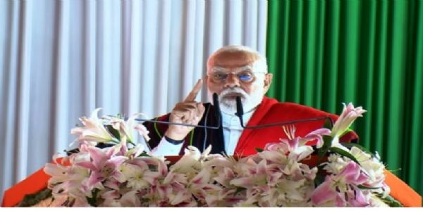 ಮಣಿಪುರದಲ್ಲಿ ಶಾಂತಿ, ಪ್ರಗತಿ ಕೇಂದ್ರದ ಗುರಿ : ಪ್ರಧಾನಿ ಮೋದಿ