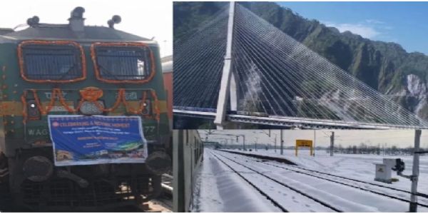ಕಾಶ್ಮೀರಿ ಸೇಬುಗಳೊಂದಿಗೆ ದೆಹಲಿಗೆ ಮರಳಿದ ವಿಶೇಷ ರೈಲು