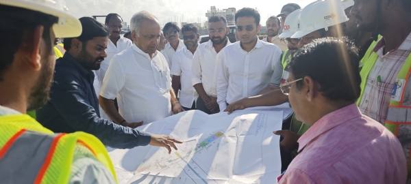ತ್ವರಿತಗತಿಯಲ್ಲಿ ವಿಮಾನ ನಿಲ್ದಾಣ ಕಾಮಗಾರಿಯನ್ನು ಮುಗಿಸಿ- ಎನ್ಎಸ್ ಬೋಸರಾಜು