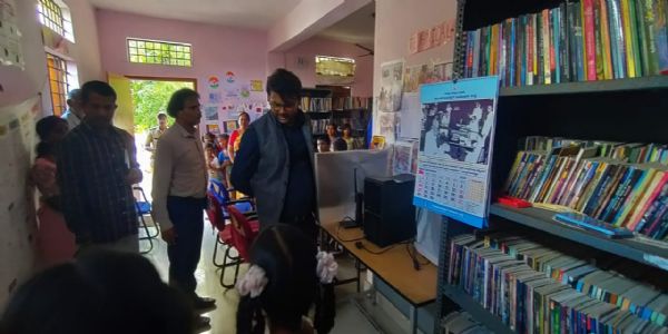 ರಾಯಚೂರು : ಗ್ರಾಮೀಣ ಪ್ರದೇಶದಲ್ಲಿ ಜಿಪಂ ಸಿಇಓ ಸಂಚಾರ, ಪರಿಶೀಲನೆ