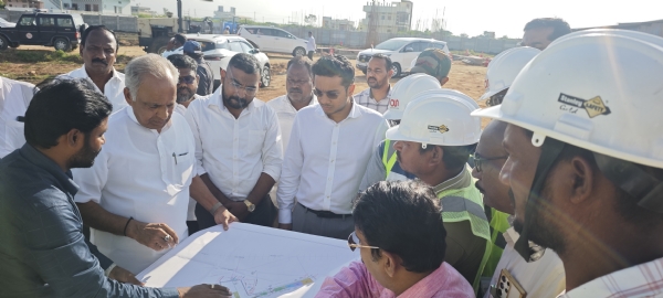 ತ್ವರಿತಗತಿಯಲ್ಲಿ ವಿಮಾನ ನಿಲ್ದಾಣ ಕಾಮಗಾರಿಯನ್ನು ಮುಗಿಸಿ- ಎನ್ಎಸ್ ಬೋಸರಾಜು