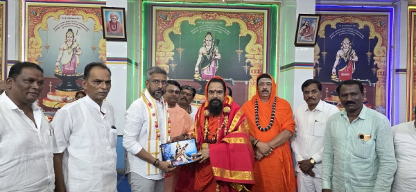 ಸಮಾಜದಲ್ಲಿ ಶಾಂತಿ ಸೌಹಾರ್ಧತೆ ನೆಲೆಸಲು ಮಠ-ಮಾನ್ಯಗಳ‌ ಪಾತ್ರ ದೊಡ್ಡದು