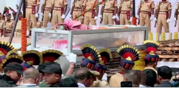 ಅಸ್ಸಾಮಿ ಗಾಯಕ ಜುಬೀನ್ ಗರ್ಗ್ ಗೆ ಅಂತಿಮ ನಮನ