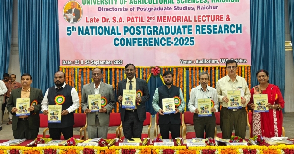 ಶಿಸ್ತು, ಬದ್ಧತೆಯ ಅಧ್ಯಯನದಿಂದ ಗುಣಮಟ್ಟದ  ಸಂಶೋಧನೆಗಳು ಸಾಧ್ಯ: ಕೃಷಿ ವಿವಿ ಕುಲಪತಿ ಡಾ.ಎಂ. ಹನುಮಂತಪ್ಪ