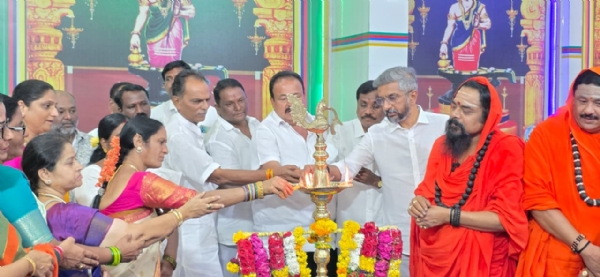 ಸಮಾಜದಲ್ಲಿ ಶಾಂತಿ ಸೌಹಾರ್ಧತೆ ನೆಲೆಸಲು ಮಠ-ಮಾನ್ಯಗಳ‌ ಪಾತ್ರ ದೊಡ್ಡದು