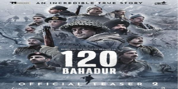 120 ಬಹದ್ದೂರ್’ ಚಿತ್ರದ ಎರಡನೇ ಟೀಸರ್ ಬಿಡುಗಡೆ