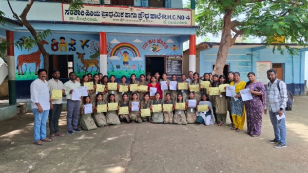 ಸಿಂಧನೂರು : ಆರ್‌ಹೆಚ್ ಕ್ಯಾಂಪ್‌ನಲ್ಲಿ ಬಾಲ್ಯವಿವಾಹ ನಿಷೇಧ ಕಾಯ್ದೆಯ ಜಾಗೃತಿ