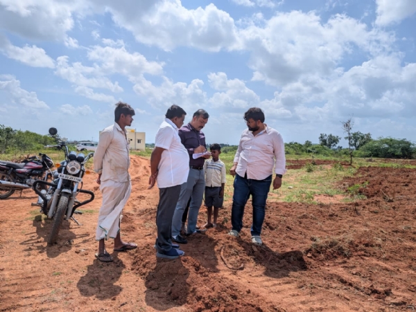 Inspection of various stadium works