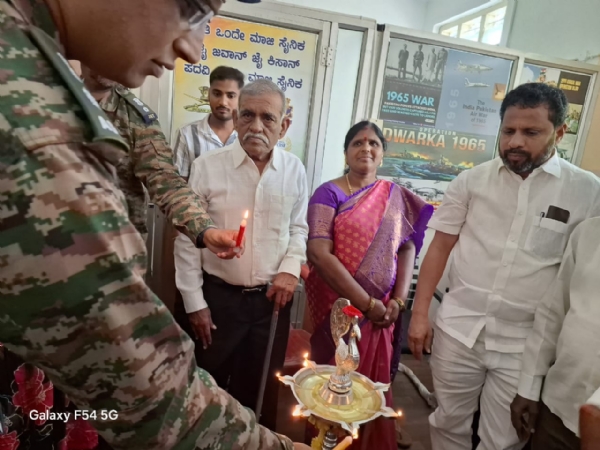ಮಾಜಿ ಸೈನಿಕರ ಸಂಘದ ಕಾರ್ಯಾಲಯ ಉದ್ಘಾಟನೆ