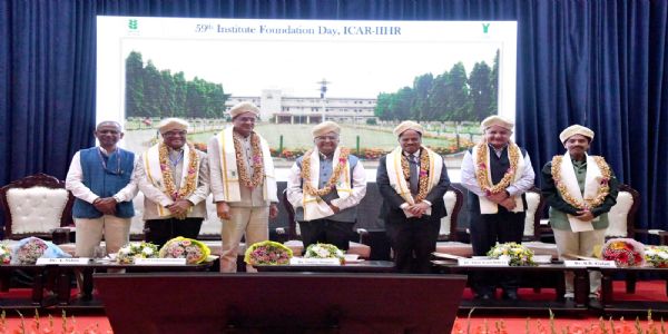 ಐಸಿಎಆರ್ – ಭಾರತೀಯ ತೋಟಗಾರಿಕಾ ಸಂಶೋಧನಾ ಸಂಸ್ಥೆಯ 59ನೇ ಸ್ಥಾಪನಾ ದಿನ
