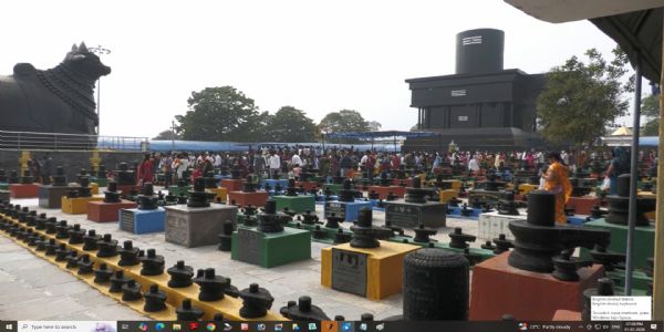 ಕೋಟಿ ಲಿಂಗೇಶ್ವರ ದೇವಾಲಯದಲ್ಲಿ ಉತ್ತರ-ದಕ್ಷಿಣ ರಾಜ್ಯಗಳ ಶಿವ ಭಕ್ತರ ಸಮಾಗಮ