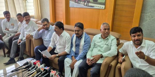 ಮಹಾತ್ಮ ಗಾಂಧಿ ಉದ್ಯೋಗ ಖಾತರಿ ಮುಂದುವರೆಸಲು ಒತ್ತಾಯಿಸಿ ಕಾಂಗ್ರೆಸ್‌ ಆಂದೋಲನ