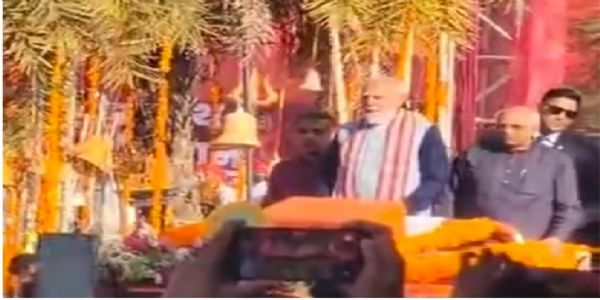 ಸೋಮನಾಥದಲ್ಲಿ 108 ಕುದುರೆಗಳೊಂದಿಗೆ ಶೌರ್ಯ ಯಾತ್ರೆ ; ಪ್ರಧಾನಿ ಮೋದಿ ಭಾಗಿ