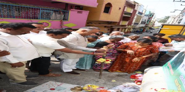 ಗಾಂಧಿನಗರ ಕ್ಷೇತ್ರದಲ್ಲಿ ಅಭಿವೃದ್ಧಿ ಕಾಮಗಾರಿಗಳಿಗೆ ಚಾಲನೆ